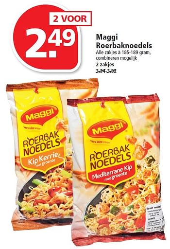 Aanbiedingen Maggi roerbaknoedels - MAGGI - Geldig van 02/08/2015 tot 08/08/2015 bij Plus