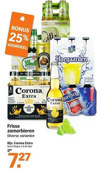 Aanbiedingen Corona extra - Corona Extra - Geldig van 03/08/2015 tot 09/08/2015 bij Albert Heijn