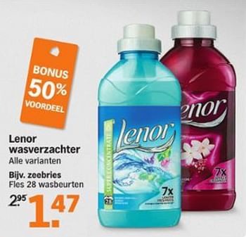 Aanbiedingen Lenor wasverzachter - Lenor - Geldig van 03/08/2015 tot 09/08/2015 bij Albert Heijn