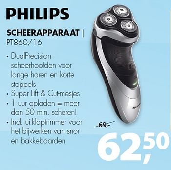 Aanbiedingen Philips scheerapparaat pt860-16 - Philips - Geldig van 03/08/2015 tot 09/08/2015 bij Expert
