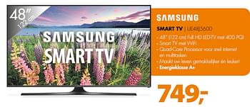 Aanbiedingen Samsung smart tv ue48j5600 - Samsung - Geldig van 03/08/2015 tot 09/08/2015 bij Expert