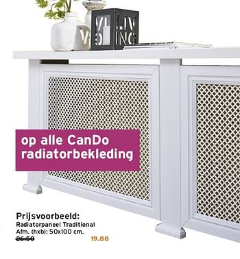 Aanbiedingen Radiatorpaneel traditional - Huismerk - Gamma - Geldig van 03/08/2015 tot 09/08/2015 bij Gamma