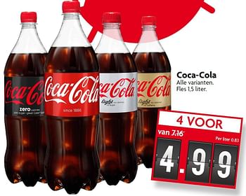 Aanbiedingen Coca-cola - Coca Cola - Geldig van 09/08/2015 tot 15/08/2015 bij Deka Markt