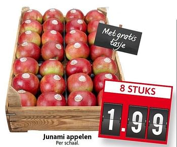 Aanbiedingen Junami appelen - Huismerk - Deka Markt - Geldig van 09/08/2015 tot 15/08/2015 bij Deka Markt