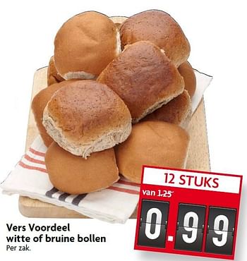 Aanbiedingen Vers voordeel witte of bruine bollen - Huismerk - Deka Markt - Geldig van 09/08/2015 tot 15/08/2015 bij Deka Markt