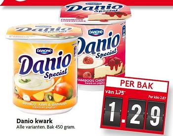 Aanbiedingen Danio kwark - Danio - Geldig van 09/08/2015 tot 15/08/2015 bij Deka Markt