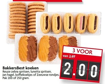 Aanbiedingen Bakkersbest koeken - Huismerk - Deka Markt - Geldig van 09/08/2015 tot 15/08/2015 bij Deka Markt