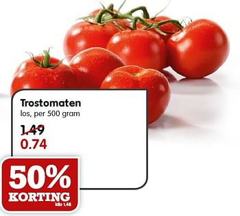 Aanbiedingen Trostomaten - Huismerk - Em-té - Geldig van 09/08/2015 tot 15/08/2015 bij Em-té