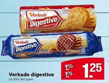 Aanbiedingen Verkade digestive - Verkade - Geldig van 10/08/2015 tot 16/08/2015 bij Coop