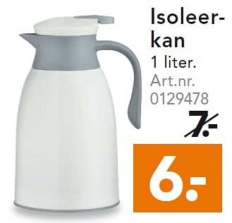 Aanbiedingen Isoleerkan - Huismerk - Blokker - Geldig van 10/08/2015 tot 19/08/2015 bij Blokker