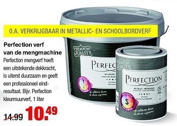 Aanbiedingen Perfection verf van de mengmachine - Perfection - Geldig van 10/08/2015 tot 16/08/2015 bij Praxis