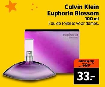 Aanbiedingen Calvin klein euphoria blossom - Calvin Klein - Geldig van 11/08/2015 tot 16/08/2015 bij Trekpleister