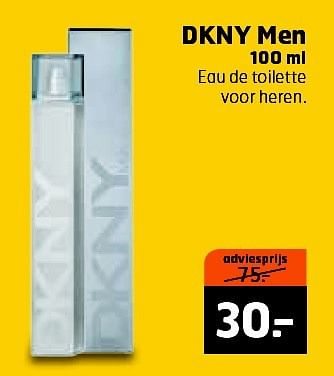 Aanbiedingen Dkny men - DKNY - Geldig van 11/08/2015 tot 16/08/2015 bij Trekpleister