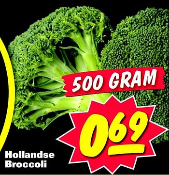 Aanbiedingen Hollandse broccoli - Huismerk - Nettorama - Geldig van 10/08/2015 tot 16/08/2015 bij Nettorama