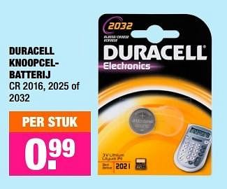 Aanbiedingen Duracell knoopcelbatterij - Duracell - Geldig van 10/08/2015 tot 23/08/2015 bij Big Bazar