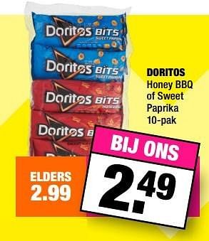 Aanbiedingen Doritos honey bbq - Doritos - Geldig van 10/08/2015 tot 23/08/2015 bij Big Bazar