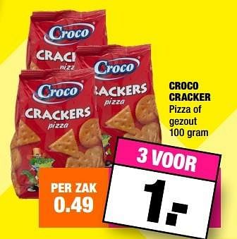 Aanbiedingen Croco cracker - Croco - Geldig van 10/08/2015 tot 23/08/2015 bij Big Bazar