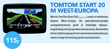 Aanbiedingen Tomtom start 20 m west-europa - TomTom - Geldig van 01/08/2015 tot 31/08/2015 bij Coolblue