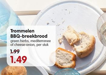 Aanbiedingen Trommelen bbq-breekbrood - Trommelen - Geldig van 16/08/2015 tot 22/08/2015 bij Em-té