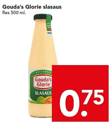 Aanbiedingen Gouda`s glorie slasaus - Gouda's Glorie - Geldig van 16/08/2015 tot 22/08/2015 bij Deen Supermarkten