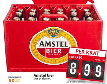 Aanbiedingen Amstel bier - Amstel - Geldig van 16/08/2015 tot 22/08/2015 bij Deka Markt
