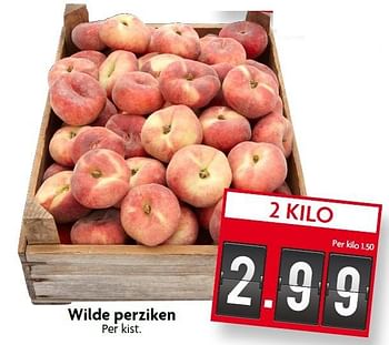 Aanbiedingen Wilde perziken - Huismerk - Deka Markt - Geldig van 16/08/2015 tot 22/08/2015 bij Deka Markt