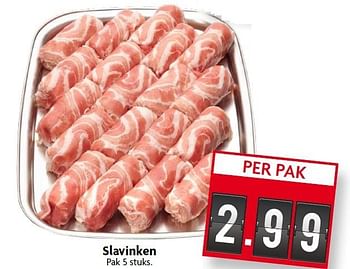 Aanbiedingen Slavinken - Huismerk - Deka Markt - Geldig van 16/08/2015 tot 22/08/2015 bij Deka Markt