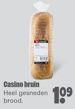 Aanbiedingen Casino bruin - Huismerk - Dirk - Geldig van 16/08/2015 tot 22/08/2015 bij Lekker Doen