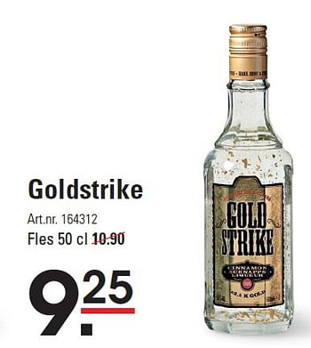 Aanbiedingen Goldstrike - Goldstrike - Geldig van 06/08/2015 tot 24/08/2015 bij Sligro