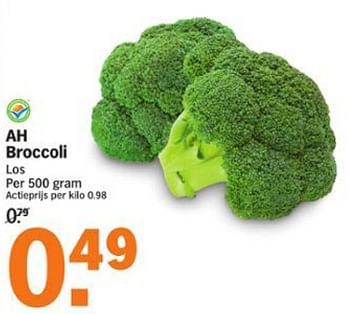 Aanbiedingen Ah broccoli - Huismerk - Albert Heijn - Geldig van 17/08/2015 tot 23/08/2015 bij Albert Heijn