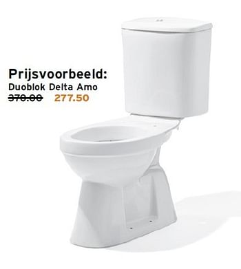 Aanbiedingen Duoblok delta amo - Huismerk - Gamma - Geldig van 17/08/2015 tot 23/08/2015 bij Gamma