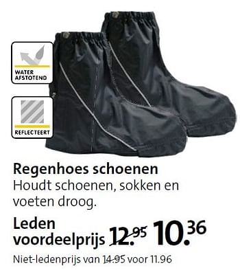 Aanbiedingen Regenhoes schoenen - Huismerk - ANWB - Geldig van 12/08/2015 tot 23/08/2015 bij ANWB