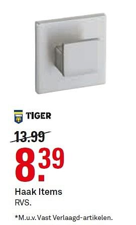 Aanbiedingen Haak items - Tiger - Geldig van 17/08/2015 tot 23/08/2015 bij Karwei