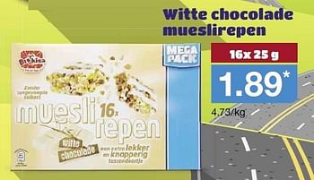 Aanbiedingen Witte chocolade mueslirepen - Bre'kies - Geldig van 19/08/2015 tot 25/08/2015 bij Aldi