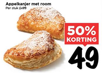 Aanbiedingen Appelkanjer met room - Huismerk Vomar - Geldig van 19/08/2015 tot 25/08/2015 bij Vomar