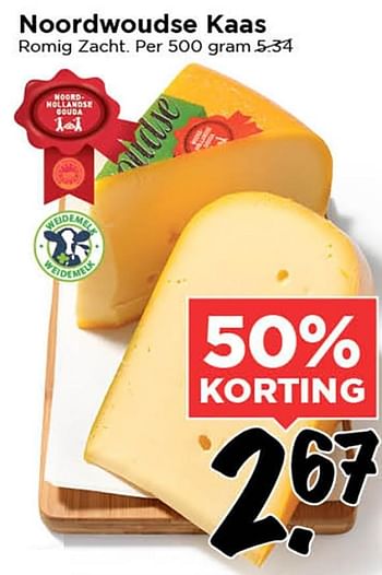 Aanbiedingen Noordwoudse kaas - Noordwoudse - Geldig van 19/08/2015 tot 25/08/2015 bij Vomar
