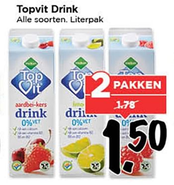 Aanbiedingen Topvit drink - Topvit - Geldig van 19/08/2015 tot 25/08/2015 bij Vomar