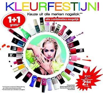 Aanbiedingen Rimmel nagellak 60 seconds rita ora en essence nagellak the gel polish - Rimmel - Geldig van 18/08/2015 tot 30/08/2015 bij Trekpleister