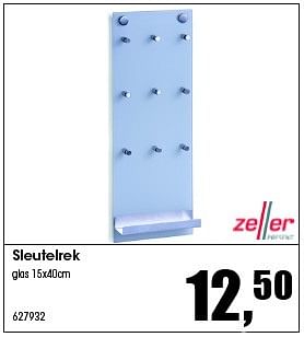 Aanbiedingen Sleutelrek - Zeller Present - Geldig van 24/08/2015 tot 04/10/2015 bij Multi Bazar