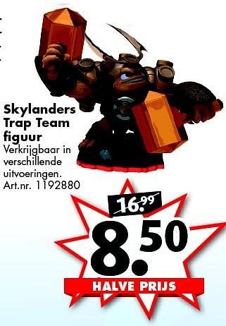 Aanbiedingen Skylanders trap team figuur - Activision - Geldig van 22/08/2015 tot 02/09/2015 bij Bart Smit