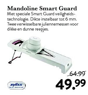 Aanbiedingen Mandoline smart guard - Zyliss - Geldig van 28/08/2015 tot 20/09/2015 bij Cook & Co