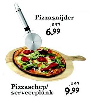 Aanbiedingen Pizzasnijder - Huismerk - Cook &amp; Co - Geldig van 28/08/2015 tot 20/09/2015 bij Cook & Co