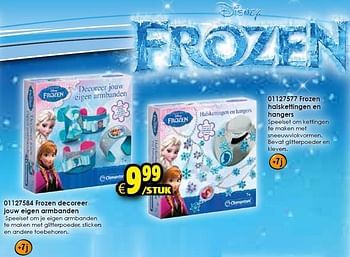 Aanbiedingen Frozen halskettingen en hangers - Disney  Frozen - Geldig van 29/08/2015 tot 13/09/2015 bij ToyChamp