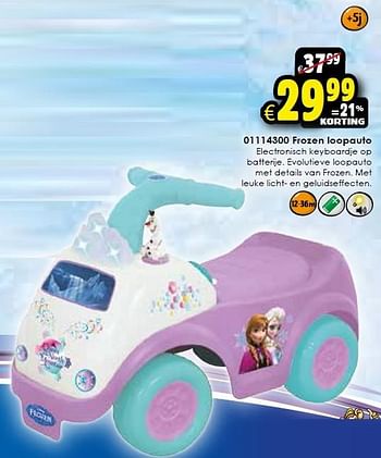 Aanbiedingen Frozen loopauto - Disney  Frozen - Geldig van 29/08/2015 tot 13/09/2015 bij ToyChamp