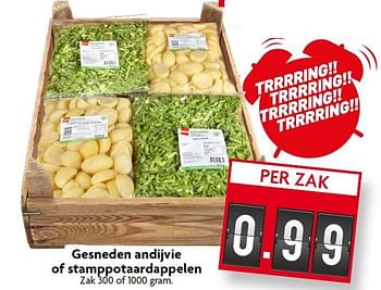 Aanbiedingen Gesneden andijvie of stamppotaardappelen - Huismerk - Deka Markt - Geldig van 30/08/2015 tot 05/09/2015 bij Deka Markt