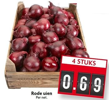 Aanbiedingen Rode uien - Huismerk - Deka Markt - Geldig van 30/08/2015 tot 05/09/2015 bij Deka Markt