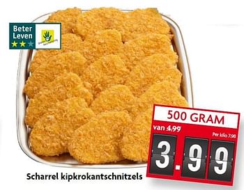 Aanbiedingen Scharrel kipkrokantschnitzels - Huismerk - Deka Markt - Geldig van 30/08/2015 tot 05/09/2015 bij Deka Markt