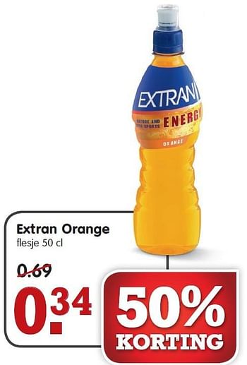Aanbiedingen Extran orange - Extran energy - Geldig van 30/08/2015 tot 05/09/2015 bij Em-té