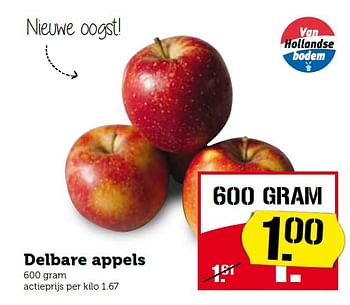 Aanbiedingen Delbare appels - Huismerk - Coop - Geldig van 31/08/2015 tot 06/09/2015 bij Coop