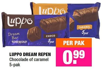 Aanbiedingen Luppo dream repen - Huismerk - Big Bazar - Geldig van 07/09/2015 tot 20/09/2015 bij Big Bazar